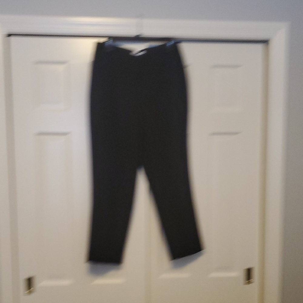 Nine West Womens Elegant Black Dress Trousers